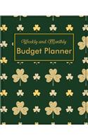 Weekly and Monthly Budget Planner: (Budget Book Monthly Bill Organizer)