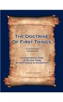 The Doctrine of First Things