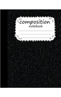 Composition Notebook: Design No.25 Style: (School Notebooks)