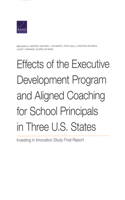 Effects of the Executive Development Program and Aligned Coaching for School Principals in Three U.S. States