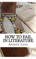 How to Fail in Literature