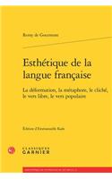 Esthetique de la Langue Francaise