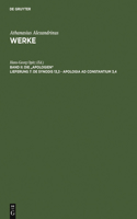 de Synodis 13,3 - Apologia AD Constantium 3,4