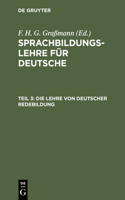 Lehre Von Deutscher Redebildung