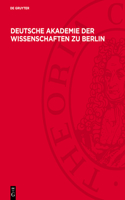 Deutsche Akademie Der Wissenschaften Zu Berlin