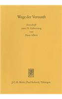 Wege Der Vernunft. Festschrift Zum Siebzigsten Geburtstag Von Hans Albert
