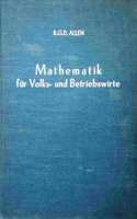 Mathematik Fur Volks- Und Betriebswirte