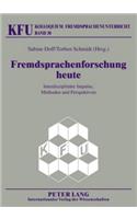 Fremdsprachenforschung heute