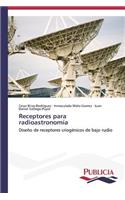 Receptores para radioastronomía