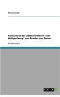 Konkurrenz der Lebensformen in Der Heilige Georg von Reinbot von Durne