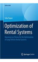 Optimization of Rental Systems