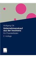 Unternehmenskauf Aus Der Insolvenz