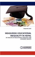 Measuring Educational Inequality in Nepal