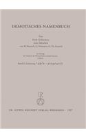 Demotisches Namenbuch