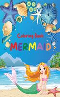 Mermaid Coloring Book for Kids