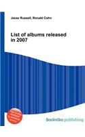 List of Albums Released in 2007: (English)