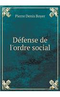 Défense de l'Ordre Social