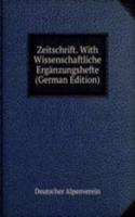 Zeitschrift. With Wissenschaftliche Erganzungshefte (German Edition)