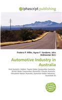 Automotive Industry in Australia