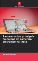 Panorama das principais empresas de comércio eletrónico na Índia