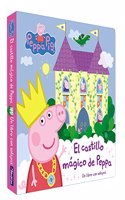 Peppa Pig. Libro de carton con solapas - El castillo magico de Peppa: Un libro de carton con solapas