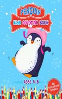 Penguin Kids Coloring Book Ages 4 - 8