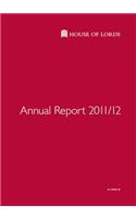 House of Lords Annual Report