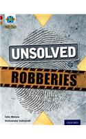Project X Origins: Dark Red Book Band, Oxford Level 18: Who Dunnit?: Unsolved Robberies