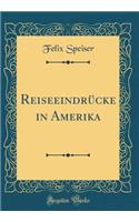 ReiseeindrÃ¼cke in Amerika (Classic Reprint)