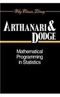Mathematical Programming in Statistics