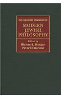 Cambridge Companion to Modern Jewish Philosophy