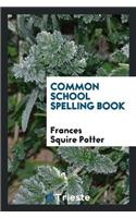 Common School Spelling Book