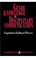 Genre Knowledge in Disciplinary Communication