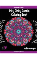 Inky Dinky Doodle Coloring Book - Kaleidoscope - Coloring Book for Adults & Kids!