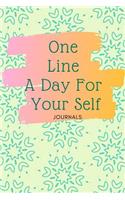 One Line A Day For Your Self Journal