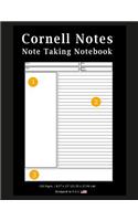 Cornell Notes Note Taking Notebook