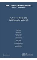 Advanced Hard and Soft Magnetic Materials: Volume 577