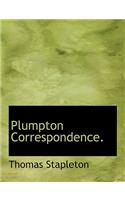 Plumpton Correspondence.