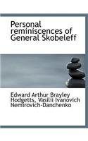 Personal Reminiscences of General Skobeleff