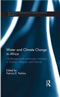 Water and Climate Change in Africa