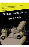 citations sur la betise pour les nuls