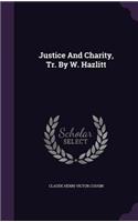 Justice and Charity, Tr. by W. Hazlitt