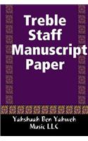 Treble Staff Manuscript Paper