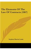 Elements Of The Law Of Contracts (1867)