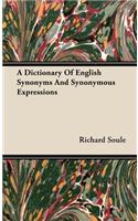 Dictionary Of English Synonyms And Synonymous Expressions
