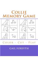 Collie Memory Game: Color - Cut - Play