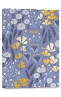 2020 High Note Garden Bee Wildflowers in Gold 18-Month Weekly Planner