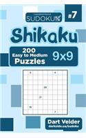 Sudoku Shikaku - 200 Easy to Medium Puzzles 9x9 (Volume 7)