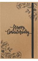 Happy Anniversary Notebook Gift