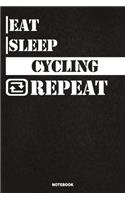 Eat Sleep Cycling Notebook